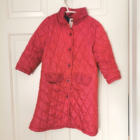 2/$30 April Cornell quilted coat girls size 2